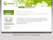 Tablet Screenshot of medchin.at